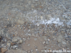 Pietre mici spalate de apa lacului Ialpug. Маленькі камінчики омиті водами озера Ялпуг.