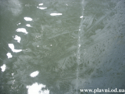 Satul Barta iarna 2012. Lacul Ialpug