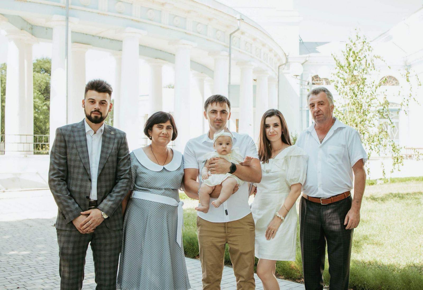 Коробер Валентин Иванович в кругу семьи